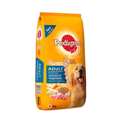 Pedigree Adult Dog Food Chicken and Vegetables-15 kg